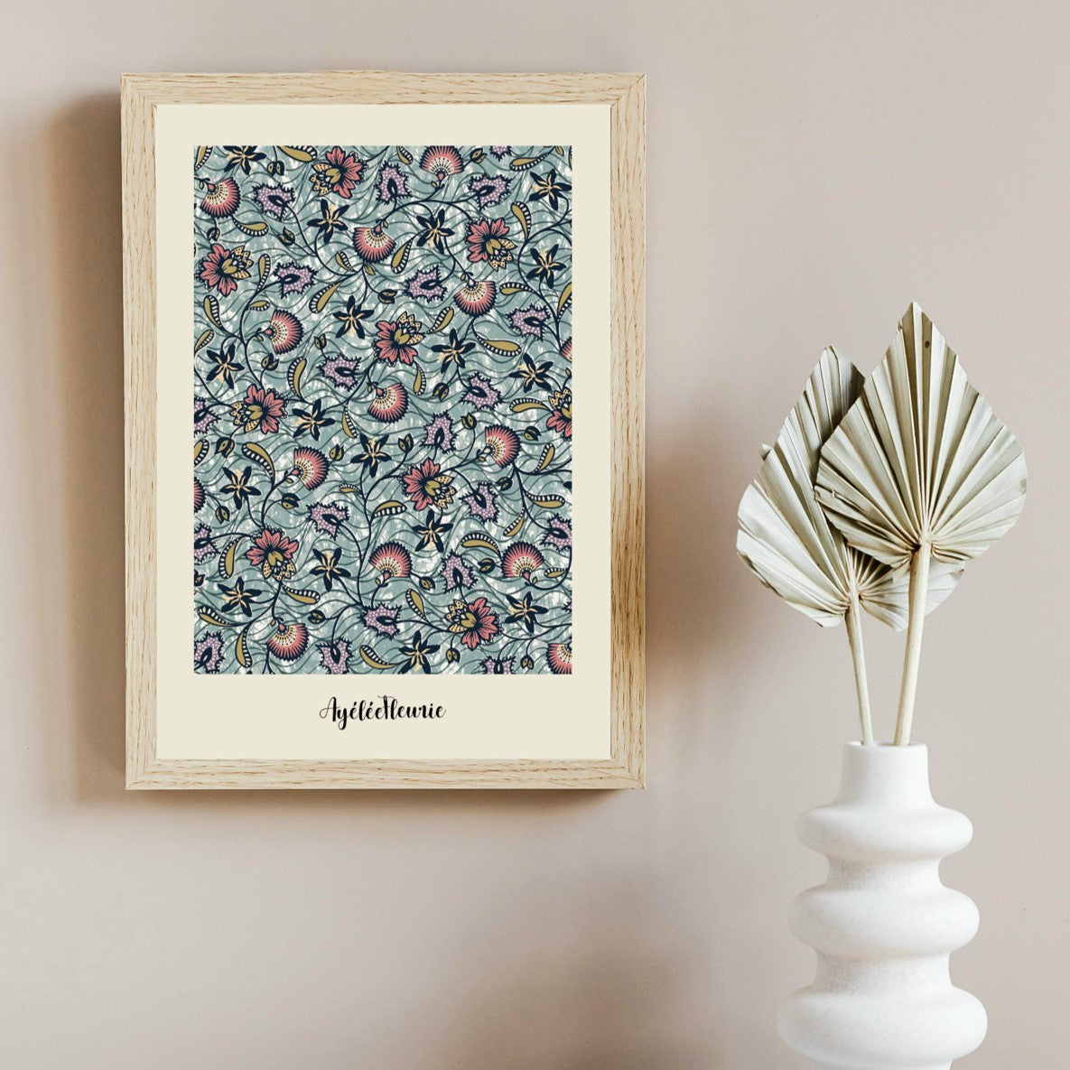 Affiche Fleur de Café