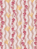 Echantillon Papier peint Wax Médusettes