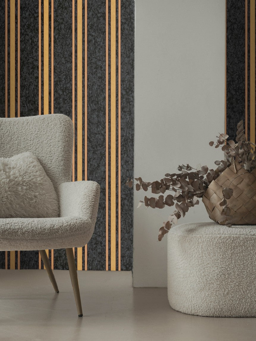 Papiers peints Noir Baroque