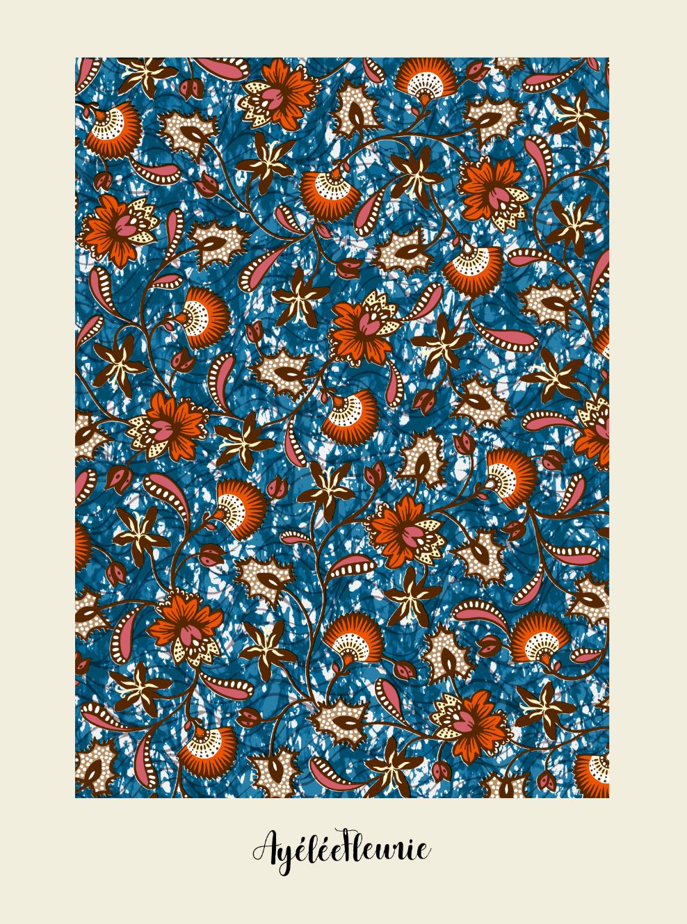 Affiche Fleur de Café