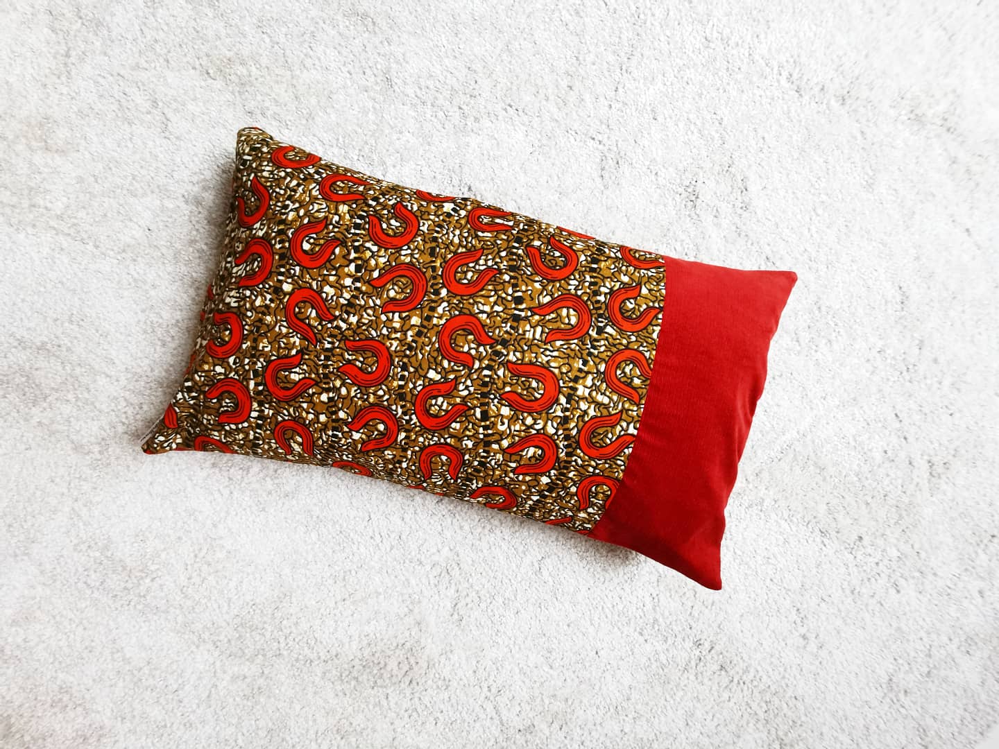 Chilly Rusty Velvet, Coussin déco