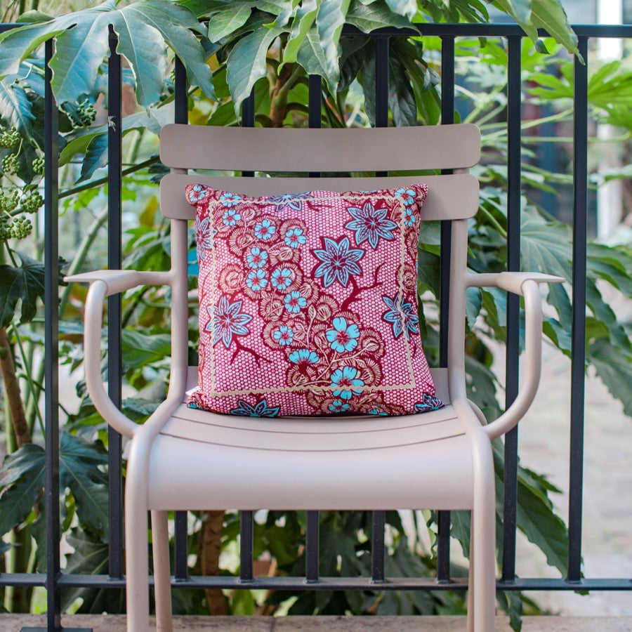 Coussin wax "Dentelles"