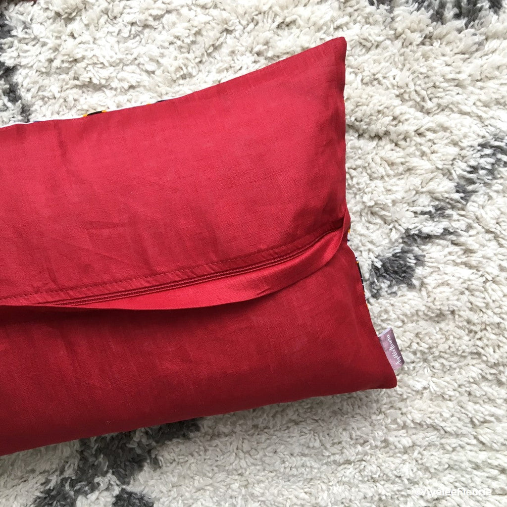Sè Hibiscus Rouge, Coussin déco
