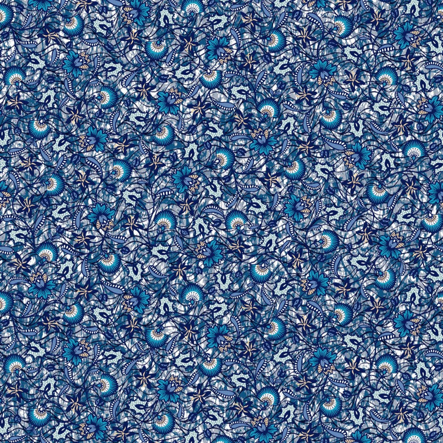 Echantillons Papier peint Fleur de Café