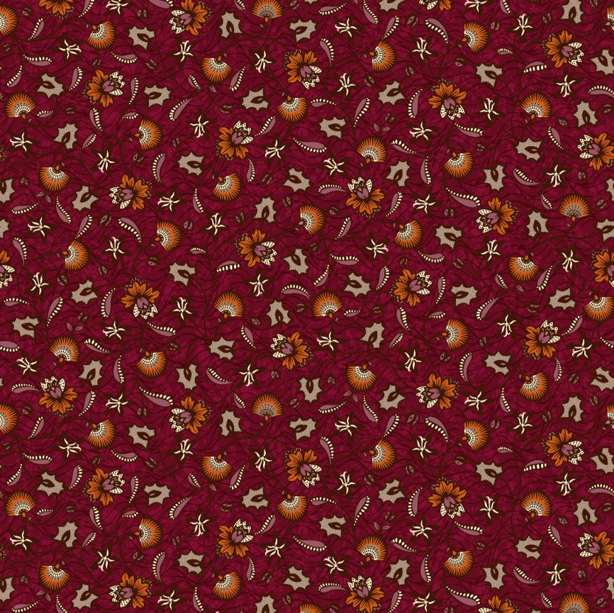 Echantillons Papier peint Fleur de Café