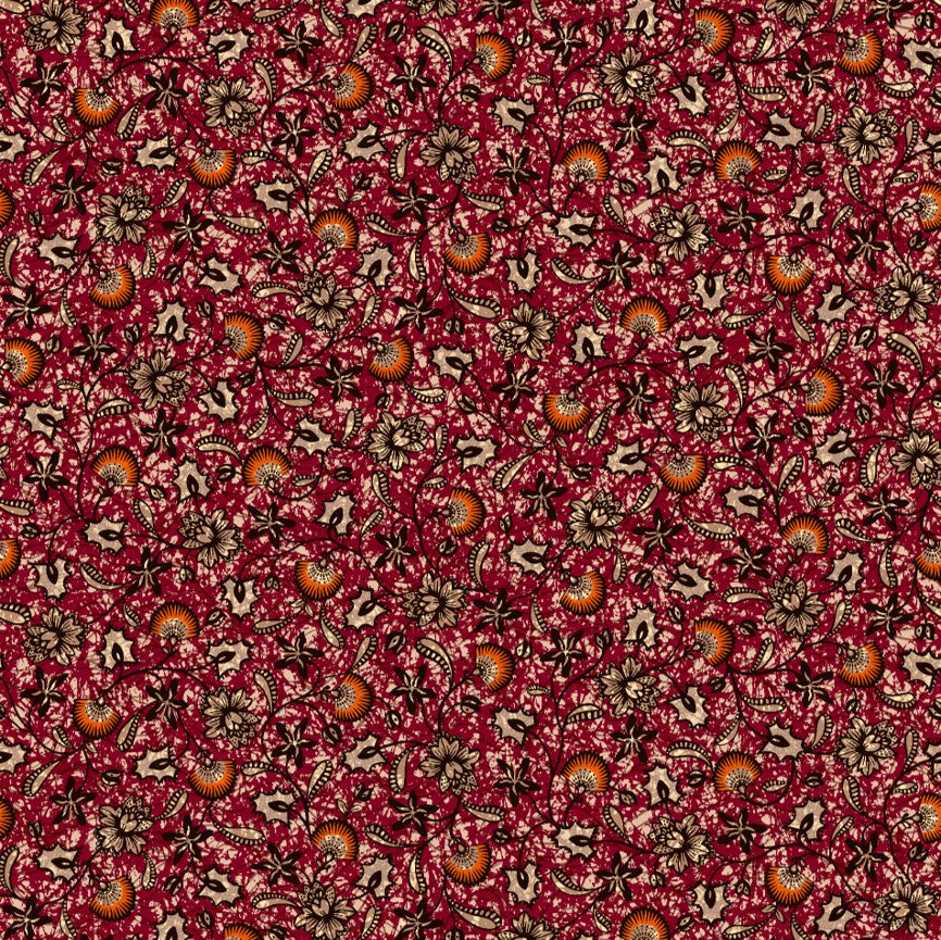 Echantillons Papier peint Fleur de Café