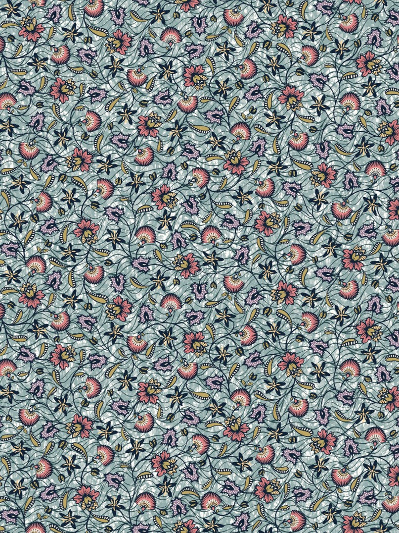 Echantillons Papier peint Fleur de Café