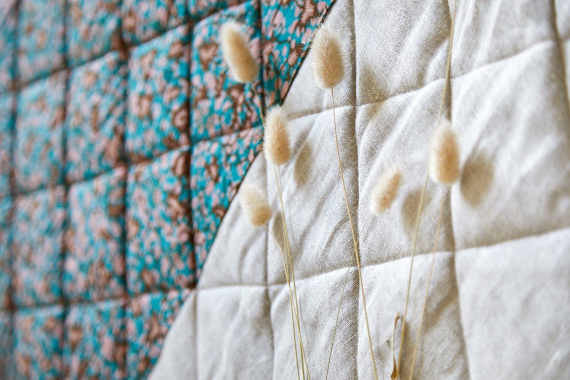 Sofa Cover Matelassée (édredon taille S.)