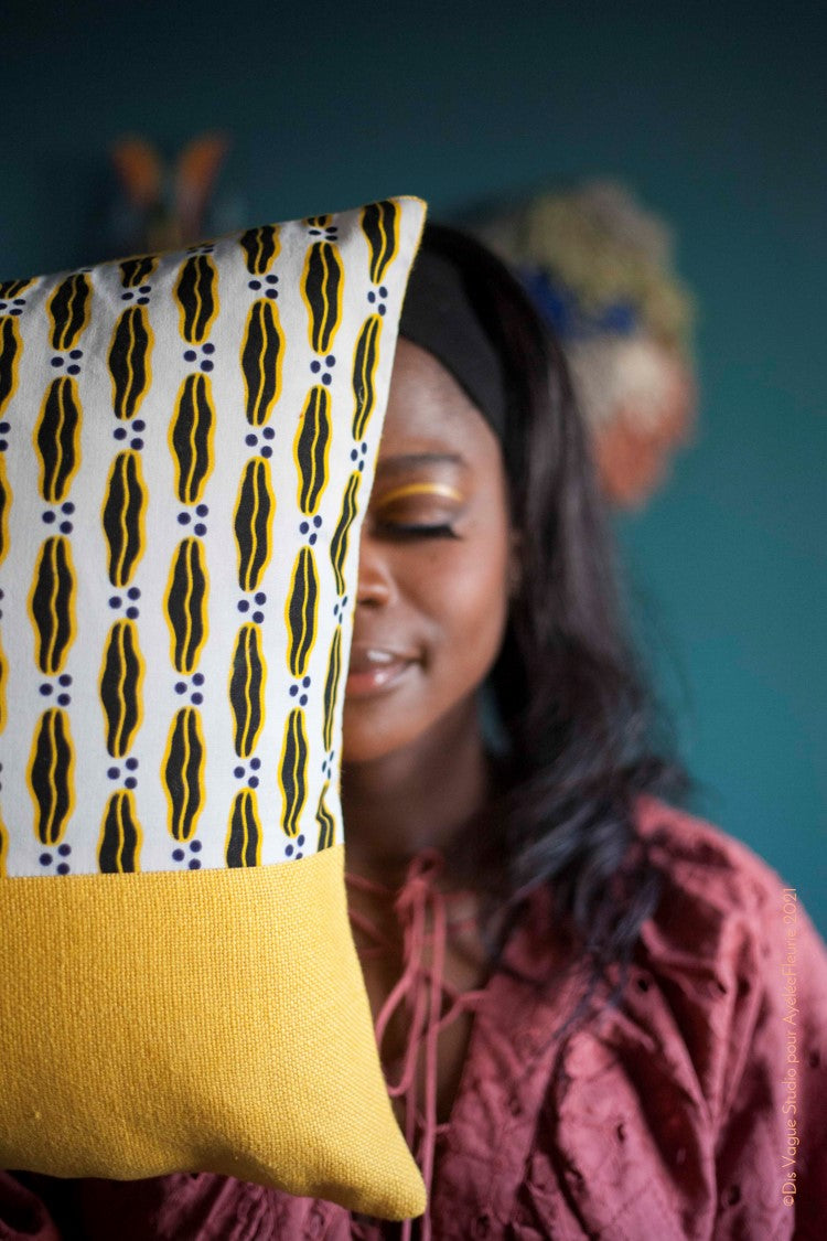 Fanta Mimosa Irish, Coussin déco