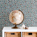 Papier peint Wax Fleur de Café