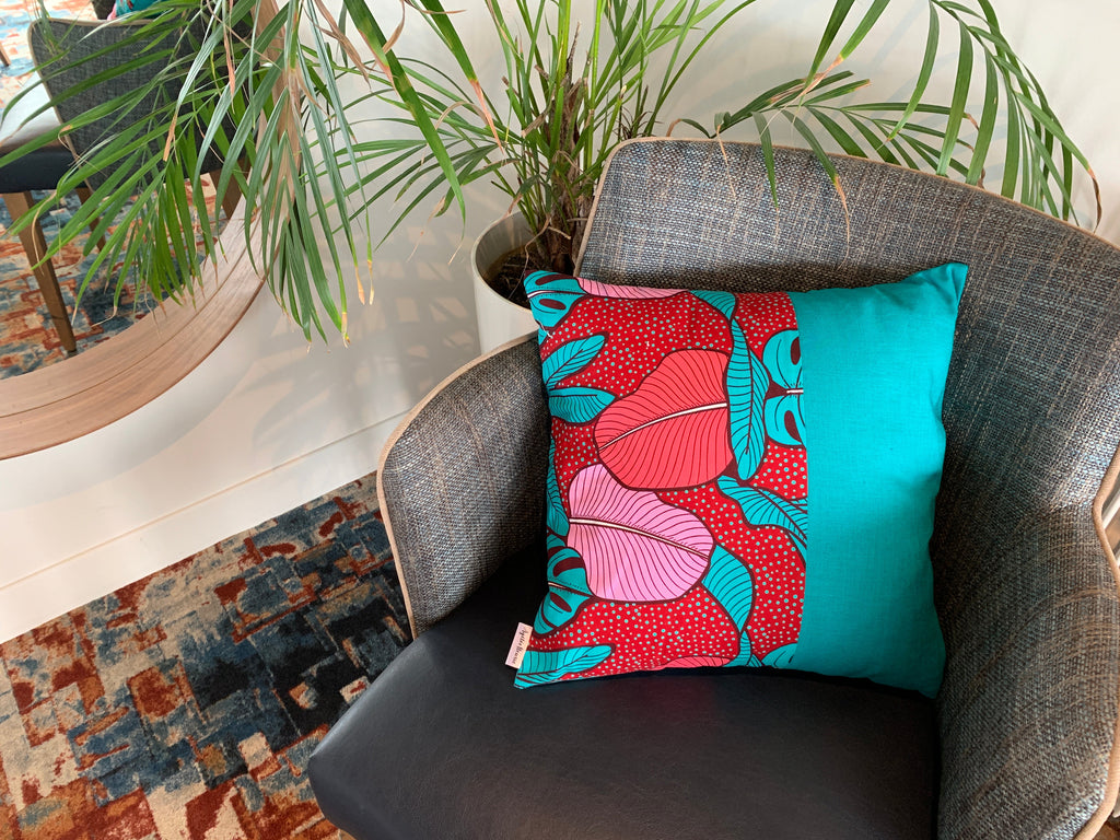 laLama "jungle", Coussin déco