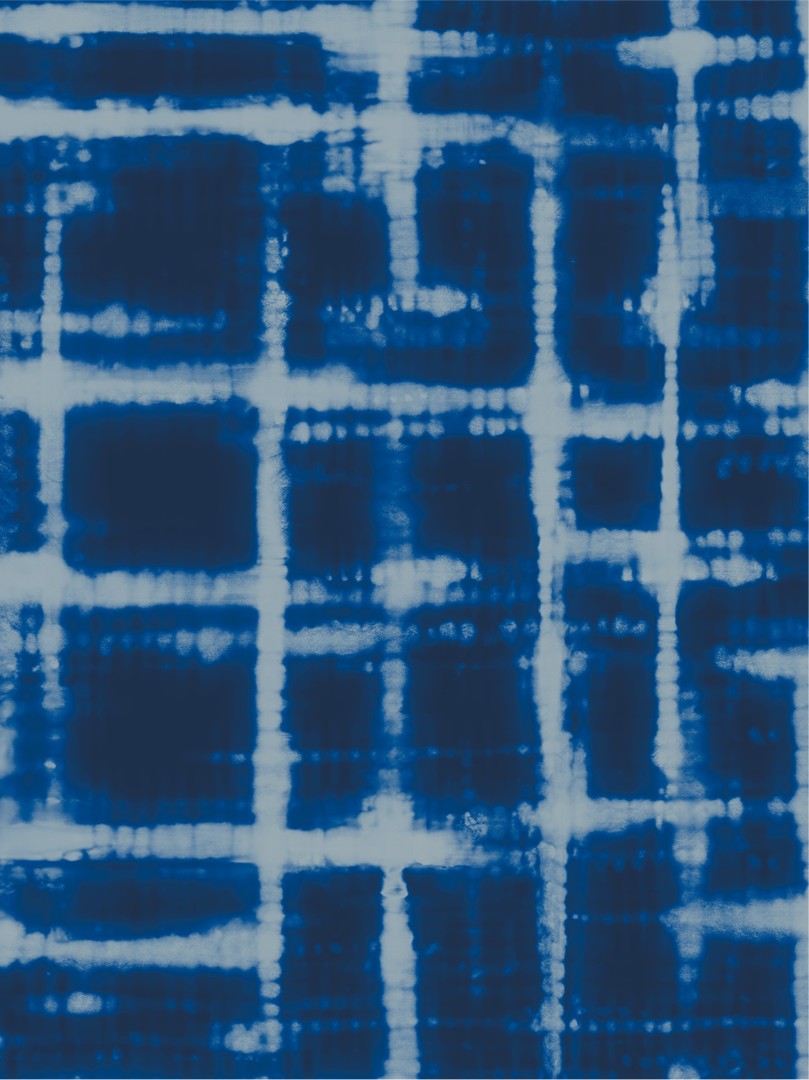 Echantillon Papier Peint Indigo