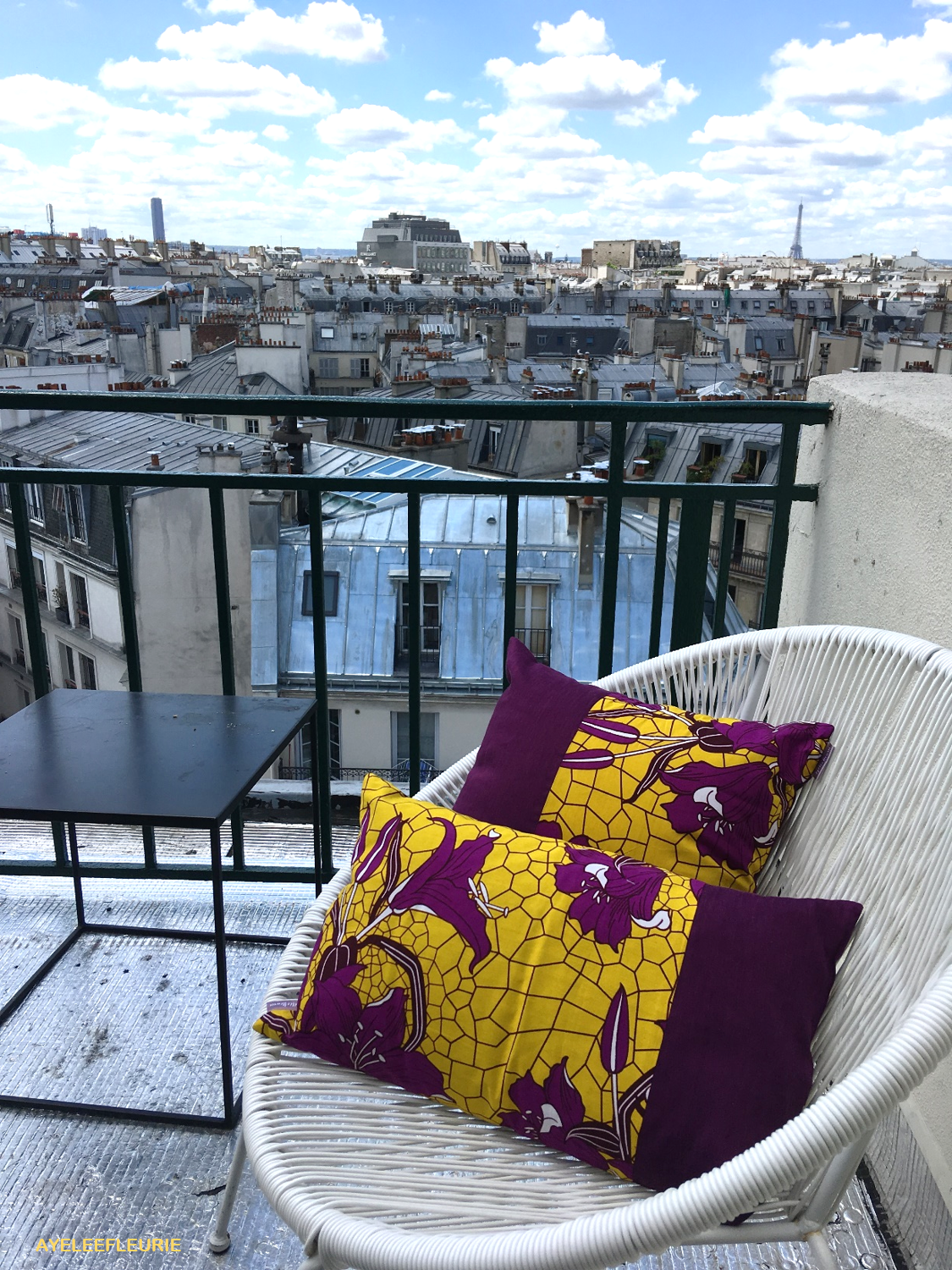 Lys du Sahel, Coussin déco