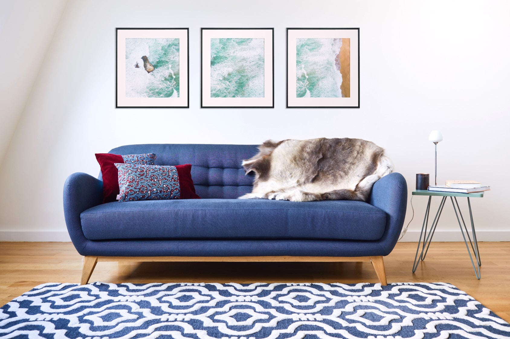 Yletivi Velvet, Coussin déco